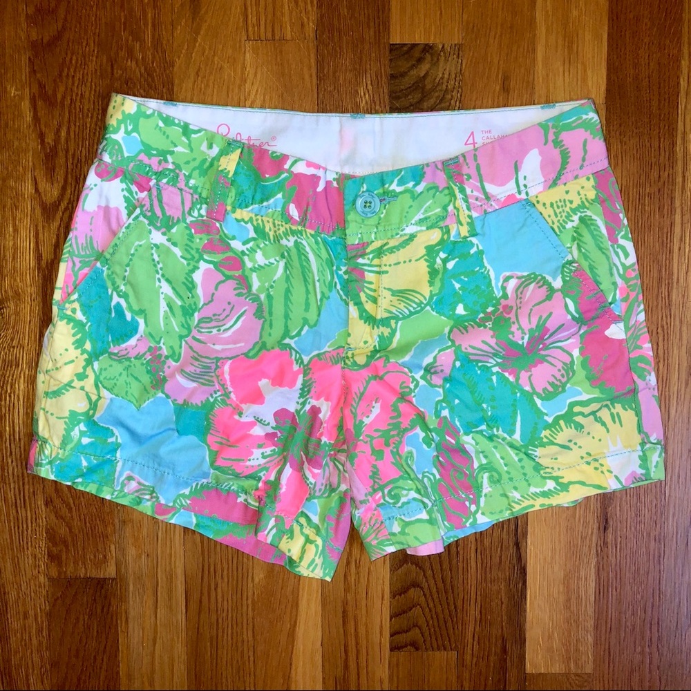 Lily Pulitzer The Callahan Shorts Bright Floral